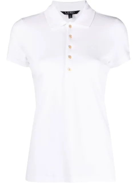 Lauren Ralph Lauren Pique polo shirt White 200679219008