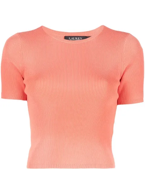 Lauren Ralph Lauren Yuzepa short-sleeve jumper Orange 200888733