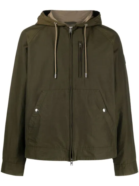 Woolrich Lobster zip-up hooded jacket Green CFWOOU0708MRUT2538