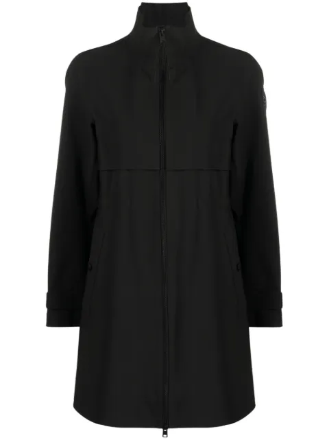 Woolrich Pequea zip-up parka coat Black CFWWOU0842FRUT2883