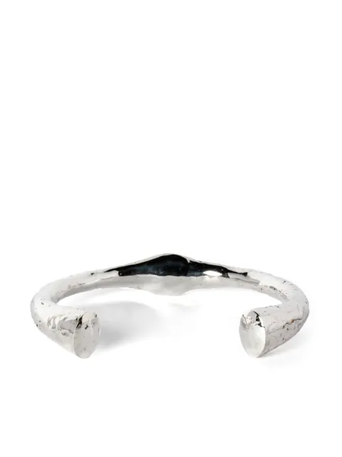 Parts of Four Thick sterling silver choker Silver E21031YS