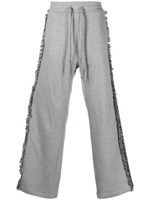 RITOS embroidered-detail track pants Grey 40052530