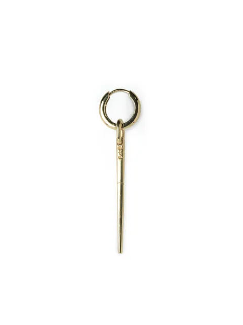 Parts of Four hoop-design single earring Gold 21355YGAYG