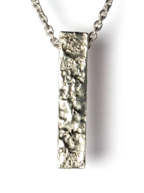 Parts of Four Amulet textured-finish necklace Silver 22302MA10KW