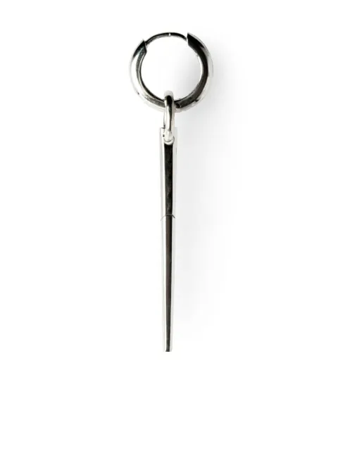 Parts of Four mini spike hoop earring Silver 21355PA