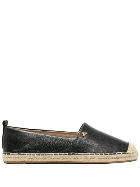 Lauren Ralph Lauren Cameryn leather espadrilles Black 802905304001