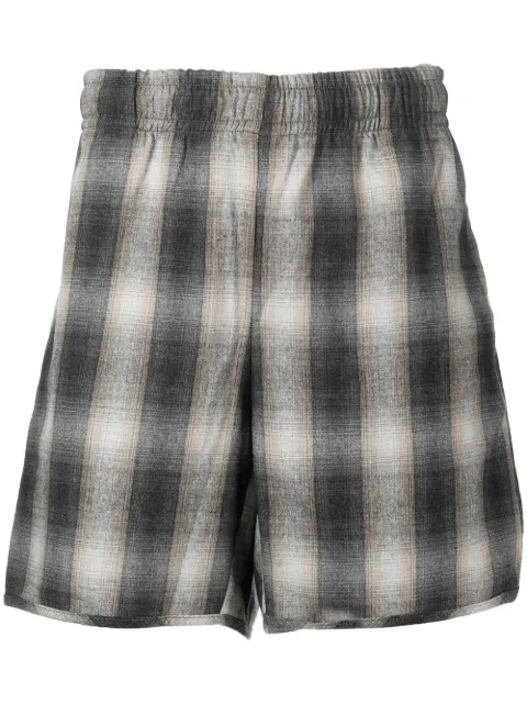 BLUE SKY INN check pattern shorts Grey BS2203FB001