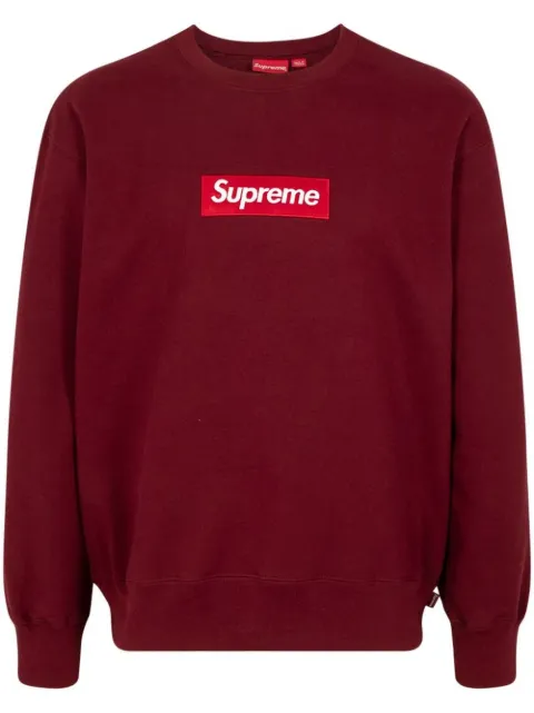Supreme Box Logo crew neck sweatshirt Red SU12496