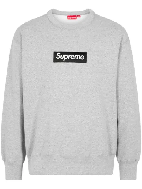 Supreme Box Logo crewneck sweatshirt Grey SU12499
