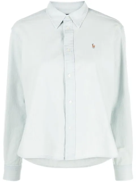 Polo Ralph Lauren long-sleeve button-up shirt Blue 211891420001