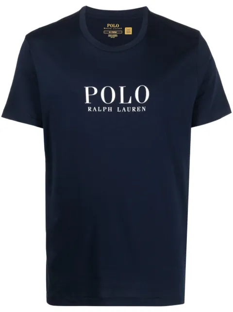 Polo Ralph Lauren logo-print cotton T-shirt Blue 714899613003