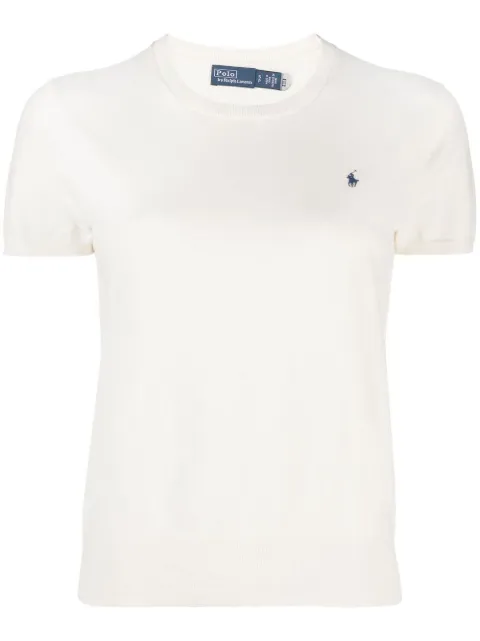 Polo Ralph Lauren Polo Pony short-sleeve jumper Neutrals 211891673001