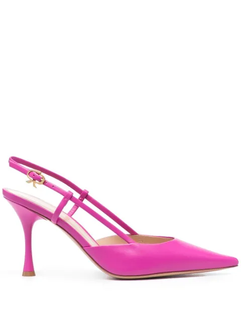 Gianvito Rossi Ascent 85mm slingback pumps Pink G9533585LACNAP