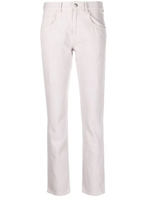 ISABEL MARANT Vikira straight-leg trousers Pink PA0047FAA1H23I