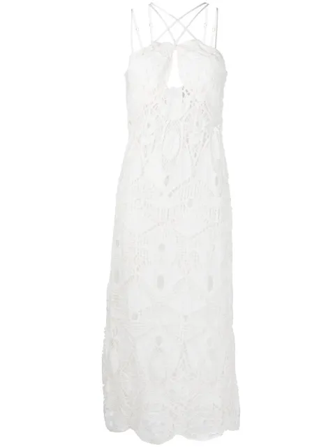 Cult Gaia Everly lace dress White DR2550LC