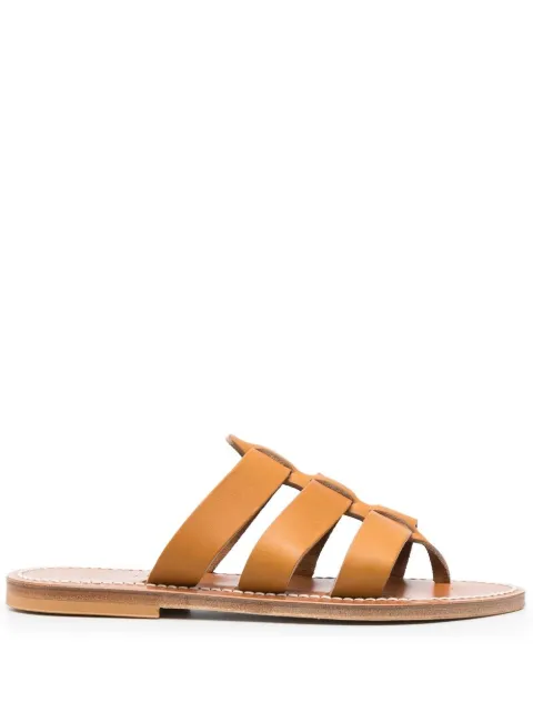 K. Jacques Dolan flat sandals Brown DOLON