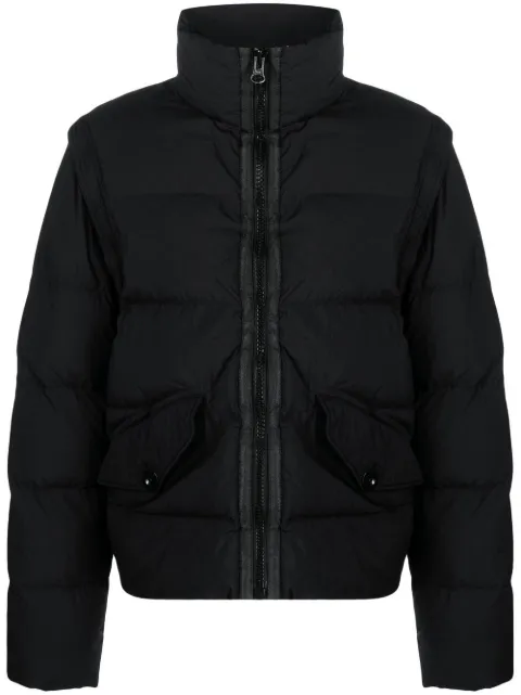 Ten C high-neck padded jacket Black 23CTCUC03038003780