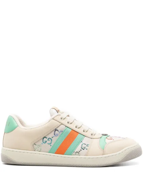 Gucci Screener panelled sneakers Neutrals 732193FABH2