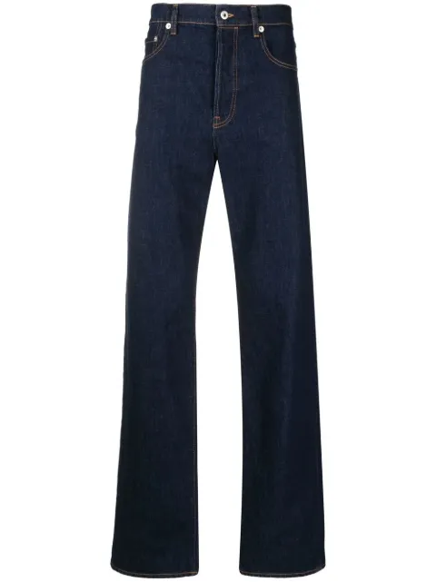 Kenzo straight-leg cut jeans Blue FD55DP3316B1