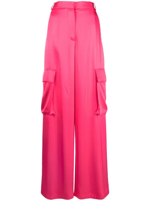 Versace wide-leg cargo trousers Pink 10098441A06838