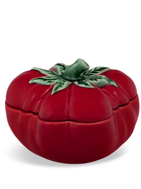 Bordallo Pinheiro Tomate glazed-finish box Red 65007072
