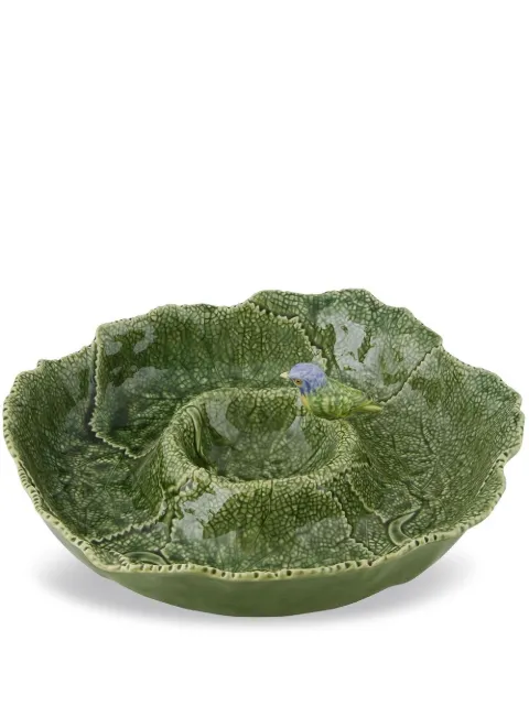 Bordallo Pinheiro Cinerária glazed appetizer plate Green 65023630