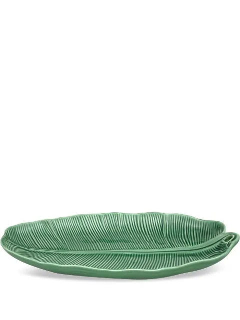 Bordallo Pinheiro Folhas banana leaf dish Green 65002916
