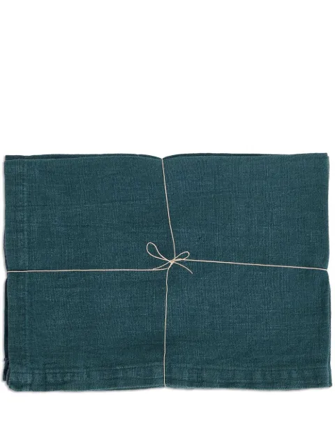 Once Milano set of two linen placemats Blue 1120400003