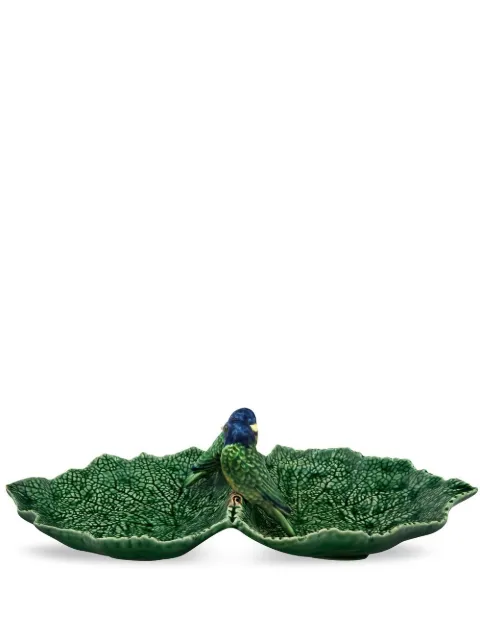 Bordallo Pinheiro Cinerária double leaf bowl Green 65002944
