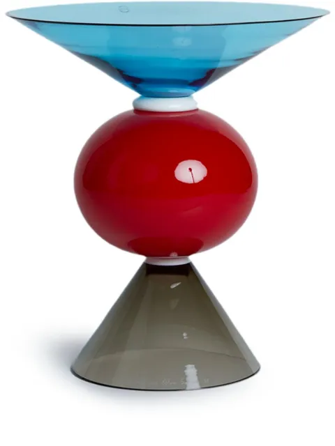 Venini Oman glass vase Blue FO378701000O0A19