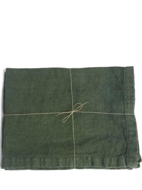 Once Milano set of two linen placemats Green 1120400004