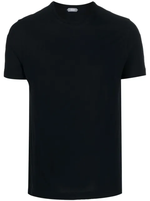 Zanone Ice cotton T-shirt Blue 812597ZG380