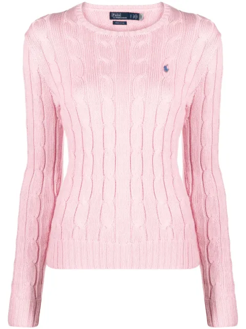 Polo Ralph Lauren long-sleeve knitted jumper Pink 211891640004