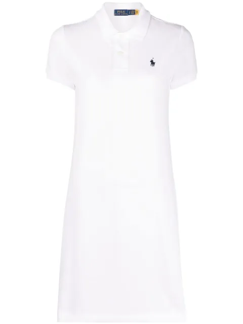 Polo Ralph Lauren Polo Pony short-sleeved dress White 21179949