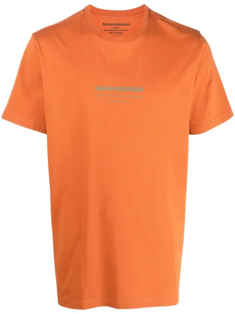 Maharishi 1007 Ying Yang Rabbit T-shirt Orange 1007