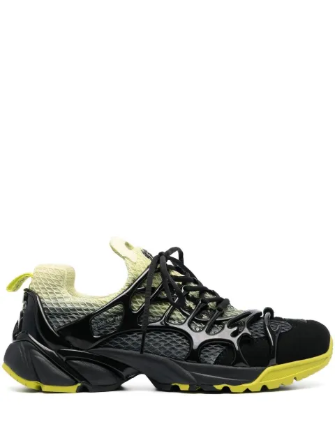 44 LABEL GROUP panelled-design low-top sneakers Black B0030179FA188