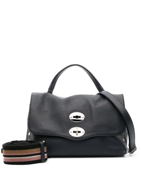 Zanellato Positano leather tote bag Blue 0680100050000S