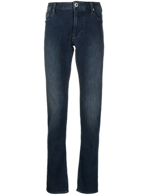 Emporio Armani low-rise skinny jeans Blue 6L1J061DIMZ
