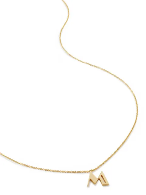 Monica Vinader M adjustable necklace Gold GPNKALPMNON