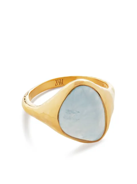 Monica Vinader Rio gemstone ring Gold GPRGMGEMCAM