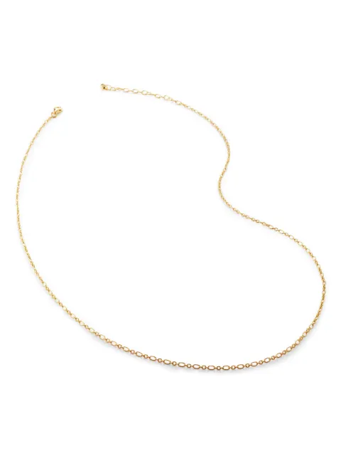 Monica Vinader 18kt gold vermeil Woven Chain necklace Gold GPCHFROLNON
