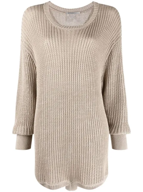 Stella McCartney fisherman's knit jumper Brown 6K04323S2404