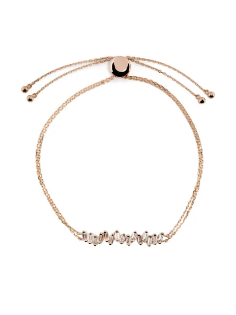 Suzanne Kalan 18kt rose gold Willow diamond bracelet Gold AKB582DRG