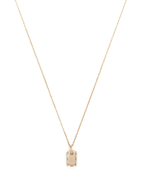 Suzanne Kalan 18kt yellow gold diamond necklace Gold GCP103YG