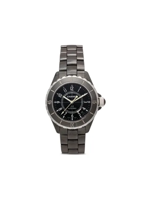 CHANEL Pre-Owned 2000s Chanel J12 38mm Black CHA5800WH