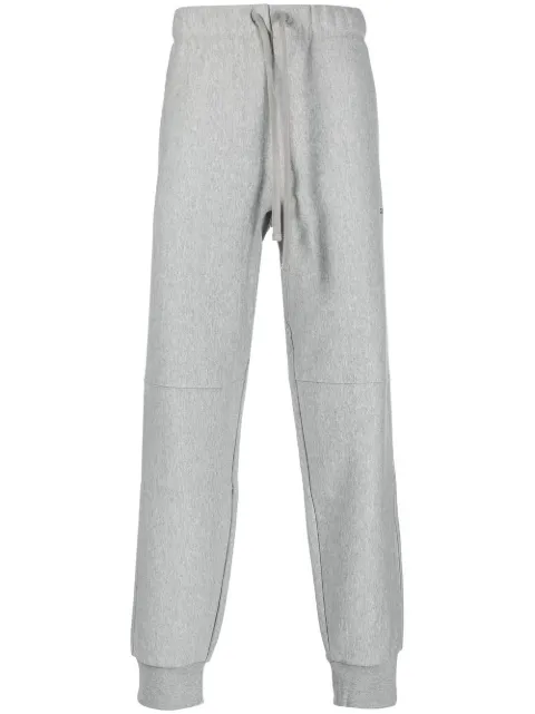 Carhartt WIP embroidered-logo cotton trackpants Grey I027042