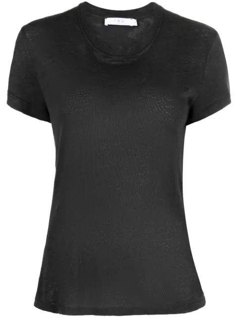 IRO cap-sleeve T-shirt Black WF19THIRD