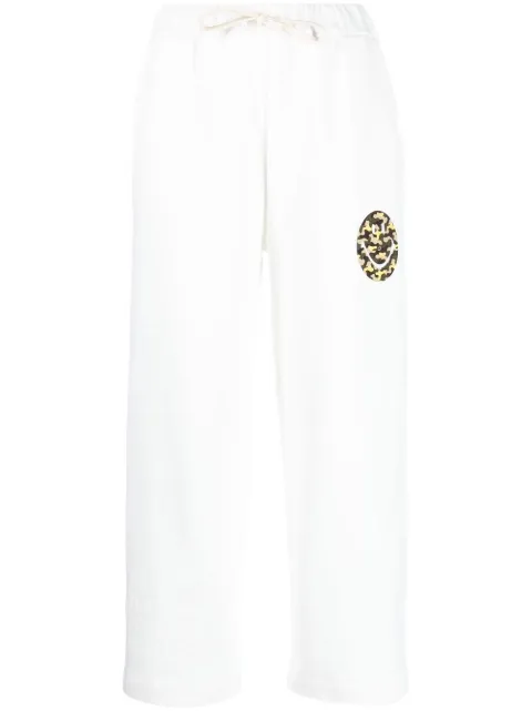 Joshua Sanders print-detail track pants White JS33A10172