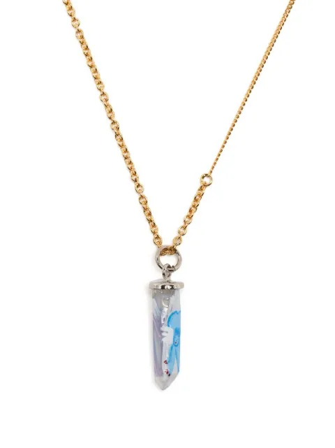 Marni stone chain-link necklace Gold COMV0349A0PD000
