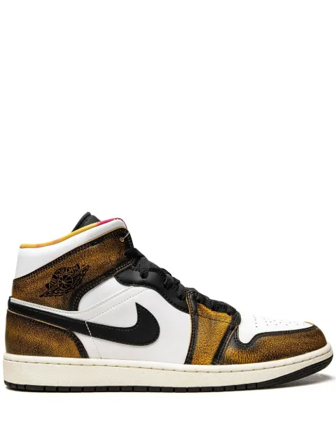 Jordan Air Jordan 1 Mid SE "Orange Wear Away" sneakers Black DQ8417
